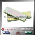 High quality block N35 grade ndfeb magnet